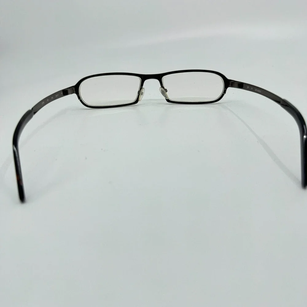 JAI KUDO (1078) 492‎ Dark Brown/Blue Polished Eyeglasses Frame 55-17-140 H1115